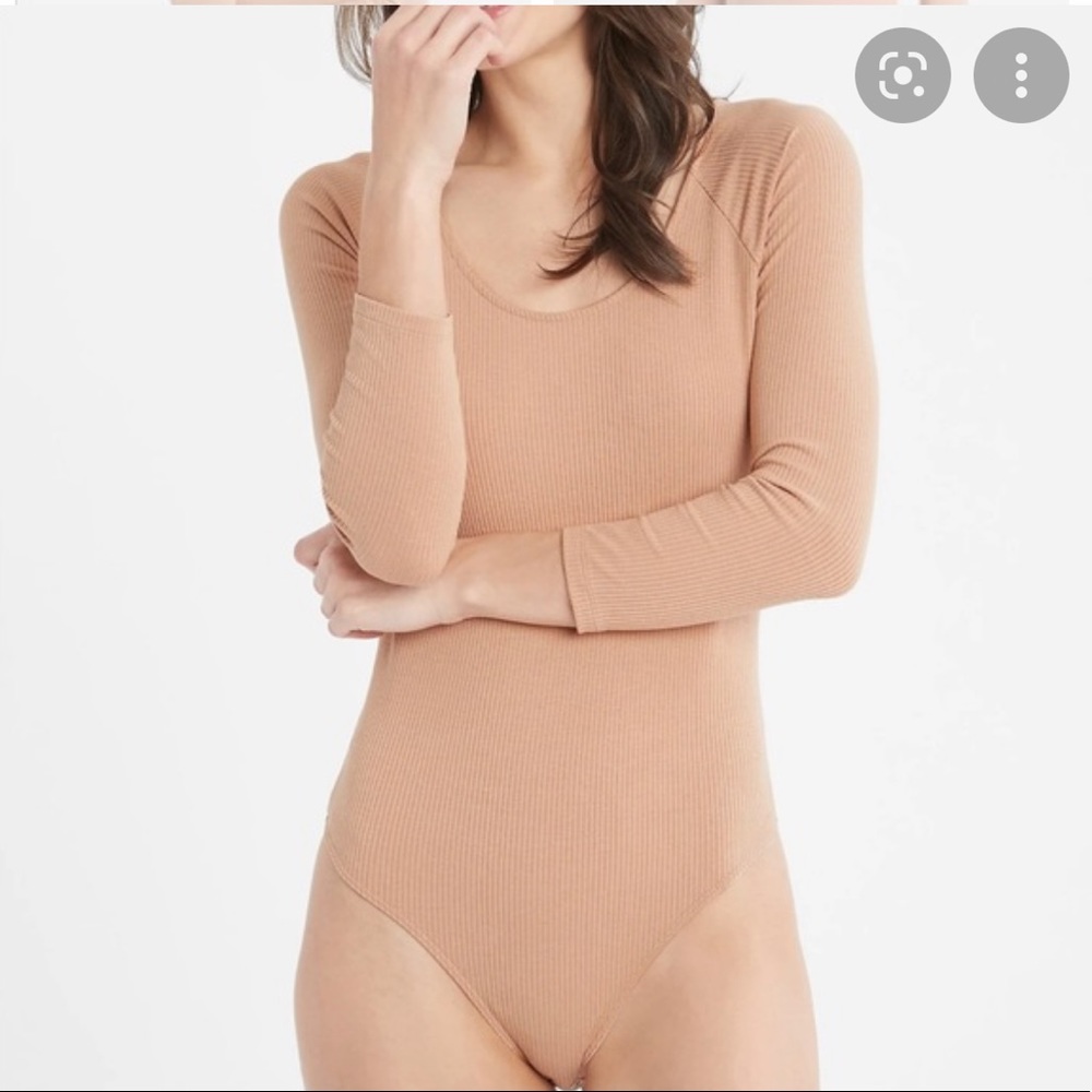 Banana Republic long sleeve ribbed bodysuit